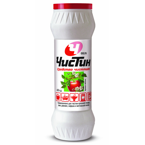 ЧИСТИН средство чистящее яблоко 400г